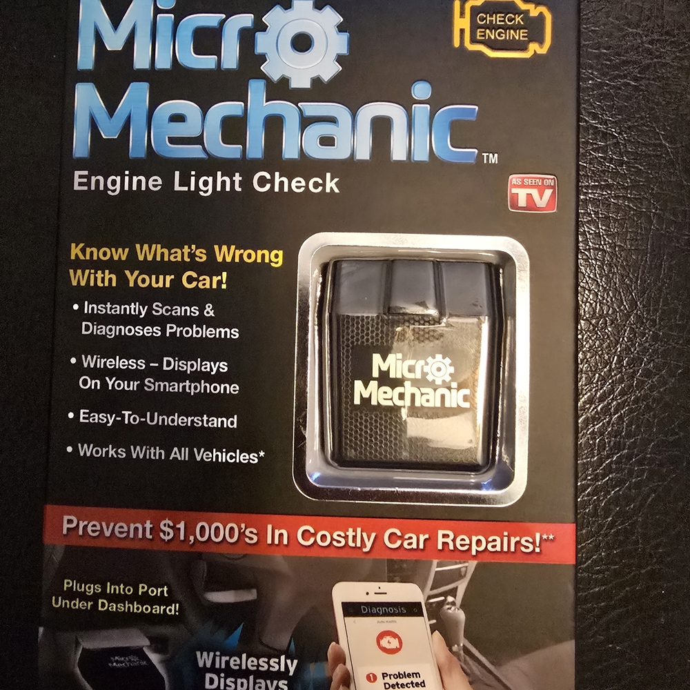 Engine Light Check - Black